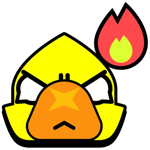 Crow Pins emoji 😡