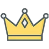 Telegram emoji «CrownIcon » 👑