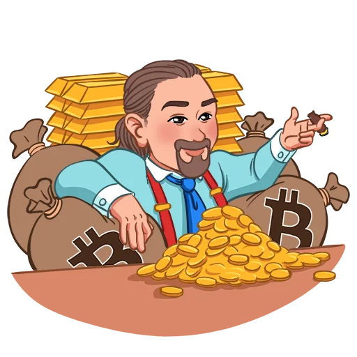 Telegram stiker «Crypto Din» 💱