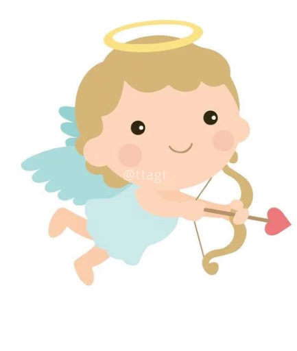 Telegram Sticker «Cupid» ❤️