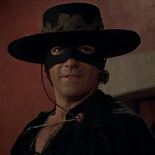 Стикер The_Mask_of_Zorro 😃