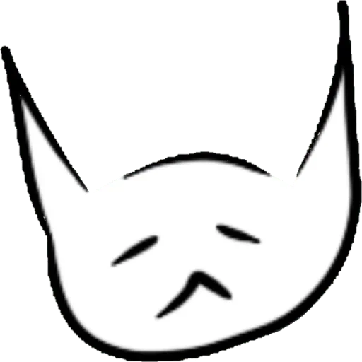 Telegram Sticker «Cursed Cat» 😠