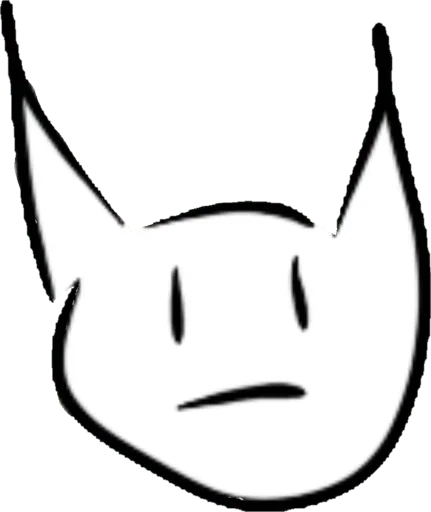 Cursed Cat emoji 👁