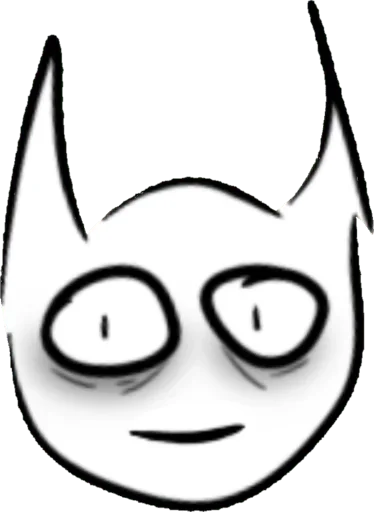 Cursed Cat emoji ☺️