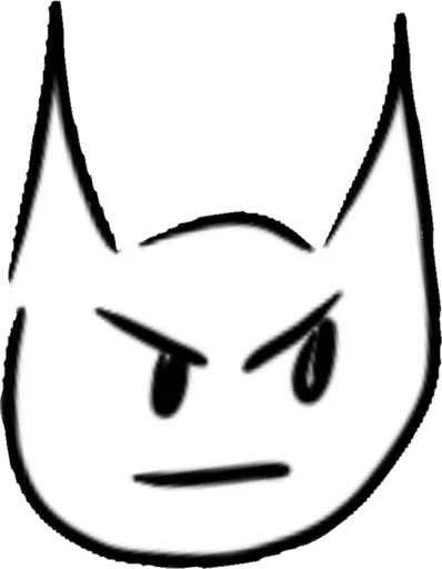 Cursed Cat emoji 🤨