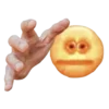 Эмодзи Cursed Emojis  🖐