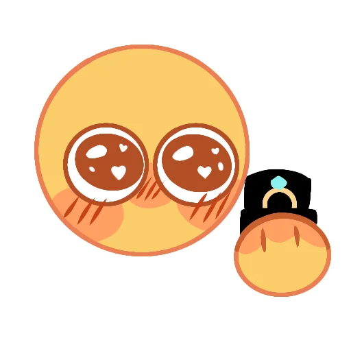 Стикер Telegram «Cursed Emojies UwU» 💍