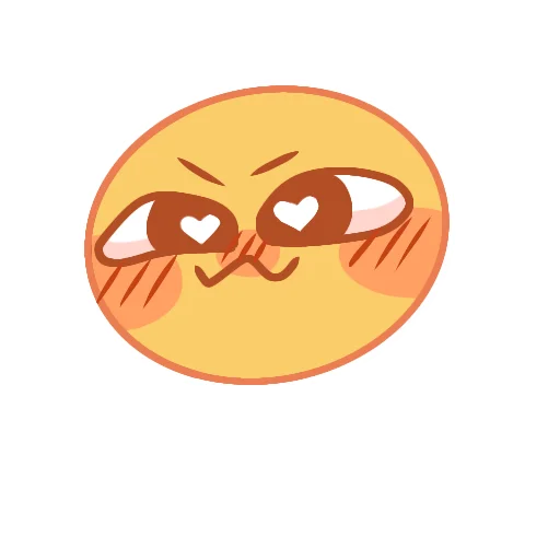 Стикер Telegram «Cursed Emojies UwU» 💞