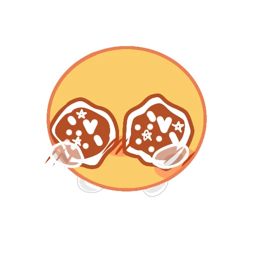 Telegram Sticker «Cursed Emojies UwU» 😭