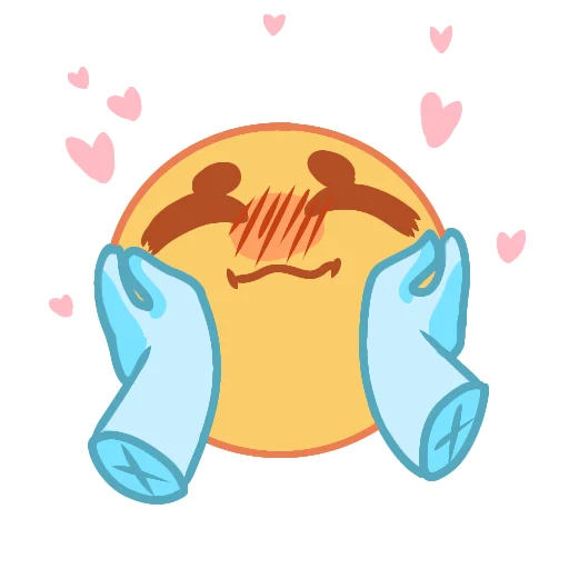 Telegram Sticker «Cursed Emojies UwU» 🥰
