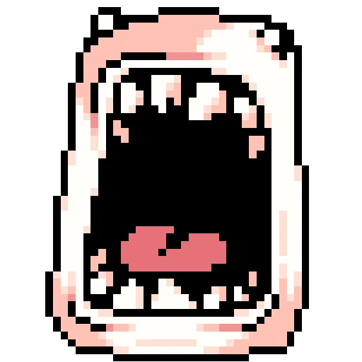 Cursed Pixelmoji emoji 🤬