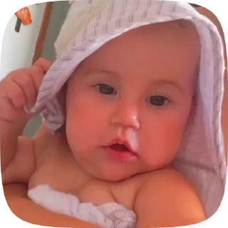 Cute Baby stiker ☺️