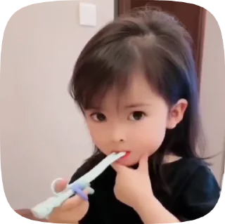 Эмодзи Cute Baby 🥢