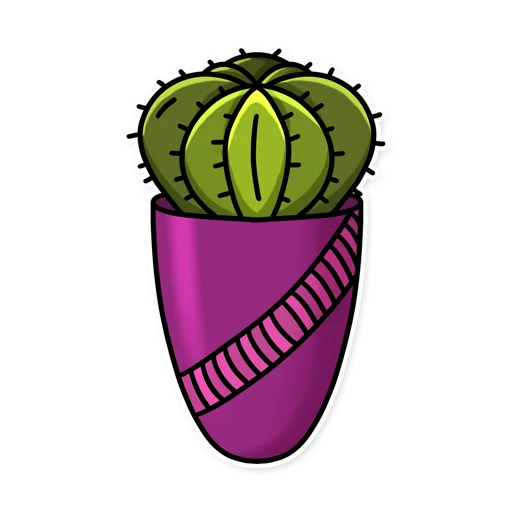 Cactuses stiker 🙃