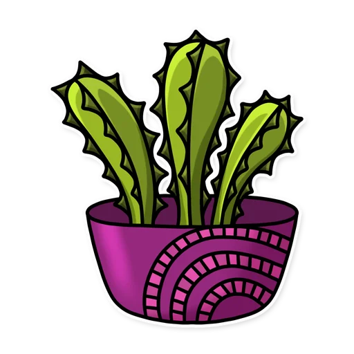 Cactuses stiker 🤗