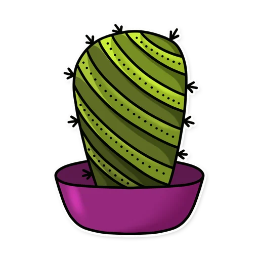 Cactuses stiker 💣