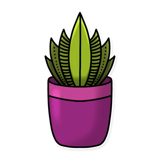 Cactuses stiker 😁