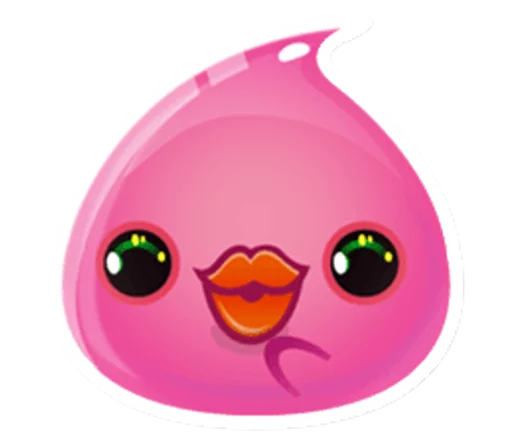 Cute and adorable jelly sticker 💋