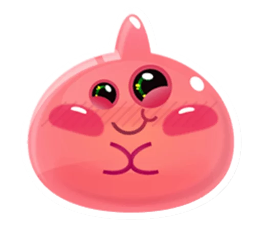 Telegram Sticker «Cute and adorable jelly» 🙂