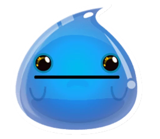 Telegram Sticker «Cute and adorable jelly» 😐