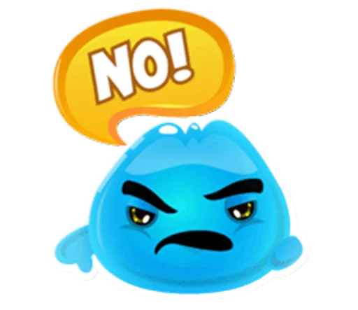 Telegram Sticker «Cute and adorable jelly» 😑
