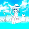 Cute Kitten Anime emoji 🏖