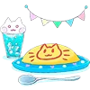 Telegram emojisi «Cute Kitten Anime» 🥧
