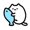 Емодзі телеграм Cute Cat