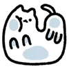 Эмодзи телеграм Cute Cat