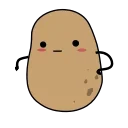 Стікер Cute Potato 😙
