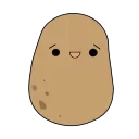 Эмодзи Cute Potato 😗