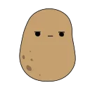 Эмодзи Cute Potato 😙