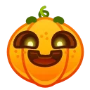 Telegram emoji Cute Pumpkin Emoji