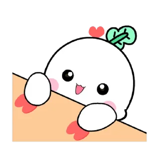Cute Turnip emoji ❤️