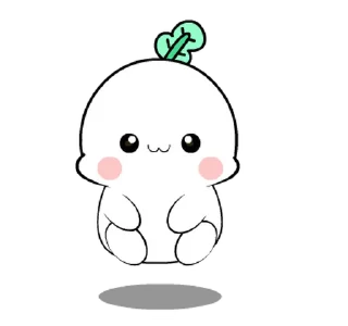 Cute Turnip  sticker 🏃‍♂️