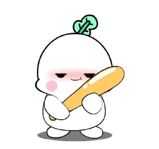 Емодзі Cute Turnip 😈
