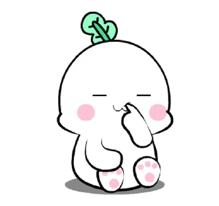 Cute Turnip emoji 👃