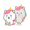 Cute Unicorn emoji 😭