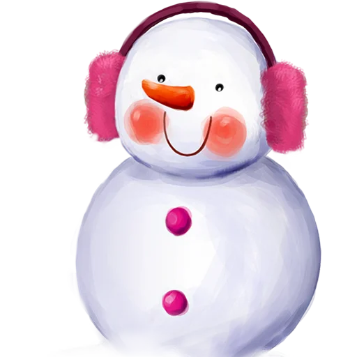 Telegram Sticker «Cute Snowman » ⛄️