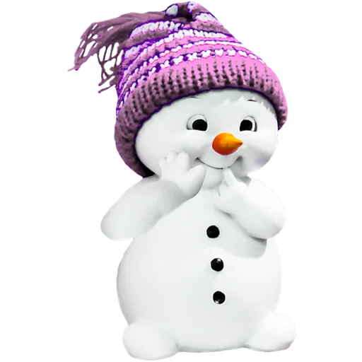 Telegram Sticker «Cute Snowman » ⛄️