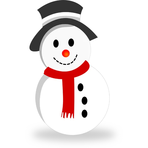 Стикер Cute Snowman ⛄️