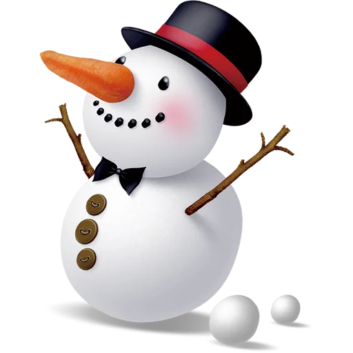 Стікер Cute Snowman ⛄️