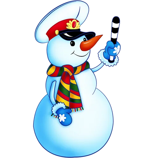 Стикер Cute Snowman ⛄️