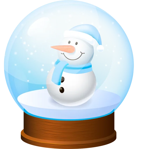 Стикер Telegram «Cute Snowman» ⛄️