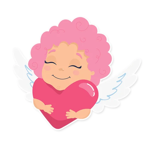 Cute cupid sticker 😌