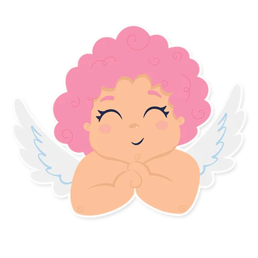 Cute cupid sticker 😊