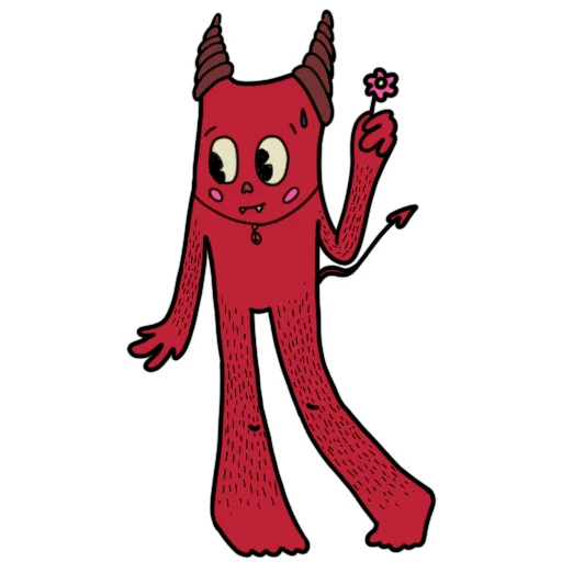 Telegram stiker «Cute_devils_» 🌷