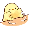 Емодзі Cutie Chicken 😊