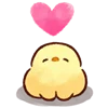 Емодзі Cutie Chicken 😶