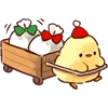 Емодзі Cutie Chicken 🎅